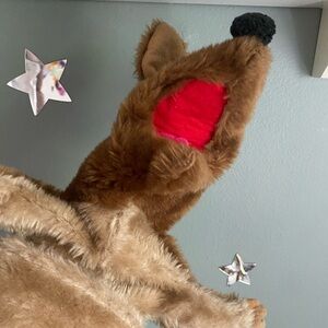 Jim Henson Kangaroo Muppet Puppet 1975 Knickerbocker Hand Puppet No Joey Rare